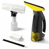 EAVE Fenstersauger Set, Akku Fenstersauger mit 45 Minuten Akkulaufzeit, Fensterreiniger Elektrisch mit 28cm Saugdüse & 200ml Wassertank, Geeignet für Fenster, Fliesen und Spiegel (grün)