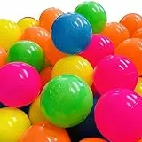 TikTakToo Bunte Bälle für Bällebad Ø 7cm Babybälle Plastikbälle Baby Spielbälle Kinder Kunststoffbälle (100)