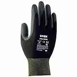 Uvex 60248 8 Unipur 6639 Sicherheit Handschuh, Größe: 8, schwarz
