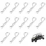 50 Stück RC Car Splinte,Splint,Reely Ersatzteile,MetallRC Zubehör,rc Auto Zubehör für Fernbedienung Auto Modell Zubehör,Karosserieklammern,RC Karosserie Clips,Car Shell Clip,KarosserieSplinteKlammern