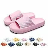 WIWIDANG Original Damen Hausschuhe, Rosa, 38-39 EU, Cozy Slides Original Damen