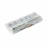 FoodSaver, wiederverwendbare Vakuumbeutel | für FoodSaver Lebensmittel-Vakuumierer | BPA-frei | 2 Rollen Vakuumbeutel (28 cm x 5,5 m)