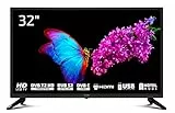 DYON Enter 32 Pro X2-80 cm (32 Zoll) Fernseher (Triple Tuner (DVB-C/-S2/-T2), Hotelmodus, USB-Media Player)
