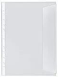 Veloflex 5340000 Dokumentenhüllen DIN A4, PP, 130my, dokumentenecht, transparent (2 x 10er Packung = 20 Hüllen)