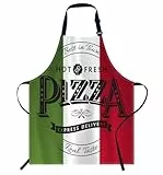 oFloral Damen Herren Schürze für Zuhause Küche 010, Pizza-Poster, 27 X 31 Inch