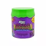 SLIMY Mega Stretchy 500g - Original Slimy Mega Slime Spielmasse für Kinder, extrem dehnbarer Schleim in der Geschenkbox, elastische Spielknete als Kindergeschenk, Farbe:Purple