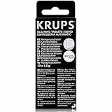 Krups Reinigungstabletten XS300010 für alle Kaffeevollautomaten von Krups | Hygienische Komplett-Reinigung, Einfache Verwendung,10 Stück