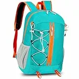 Leyrens 24L Wanderrucksack, Ultraleicht Faltbar Klein Rucksack, Wasserfest und Verstaubarer Daypack für Herren Damen, Outdoor Sportlich Backpack, für Wandern Reisen Camping Fahrrad Herren Damen