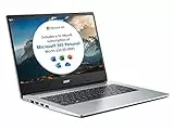 acer Aspire 1 A114-33 14-Zoll-Laptop (Intel Celeron N4500, 4 GB, 64 GB, Full HD-Display, Microsoft Office 365, Windows 11 im S-Modus, Silber)