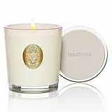 M&SENSE Duftkerzen im Glas Jasmin,290g Candle Duftkerze Natürliche Soja-Kerze,Bunte Kerzengeschenke für Frauen & Männer,Aromatherapie Kerze zur Entspannung,10.2 oz 55 Stunden Brenndauer