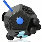 VCOSTORE Fidget Cube mit 12 Seiten, Infinity Magic Cube Fidget Anti Stress Würfel Spielzeug für Erwachsene Kinder mit ADHS,ADD,ASD,ADHD