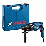 Bosch Professional Bohrhammer GBH 2-21 (mit SDS plus, inkl. Zusatzhandgriff, Maschinentuch, Tiefenanschlag, Handwerkoffer)