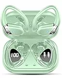 Bluetooth Kopfhörer Sport, Kopfhörer Kabellos Bluetooth 5.4 mit 4 ENC Noise Cancelling Mic, In Ear Kopfhörer mit HiFi Stereo, 50 Std Spielzeit Kabellose Ohrhörer, IP7 Wasserdicht, Dual LED-Anzeige