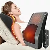 OMASSA Massagegerät, Nackenmassagegerät mit Wärme, Shiatsu Massagegeräte 3D Knet Rückenmassagegerät, Muskelschmerzlinderung für Nacken, Rücken, Beine, Geschenke für Männer, Frauen, Mama, Papa