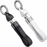 EndlesShine Schlüsselanhänger-USB-C-Kabel 4.0, kurzes 240 W PD-Schnellladekabel, 40 Gbit/s Datenübertragung, 8 K 60 Hz Video-Display, Thunderbolt 4 für MacBook, Android, Auto, externe SSD-Geräte