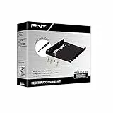 PNY-Installationskit für SSD oder HDD 2,5' mit eingebautem Slot, externem USB 3.0 - Slot und Klon-Software.