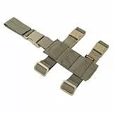 EXCELLENT ELITE SPANKER Taktisch Drop Beinholster Einstellbar Platform Molle Module Universal Tasche für linkes/rechtes Bein(Olivgrün)