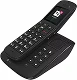 Telekom Sinus A 32 Großtastentelefon mit Basis und Anrufbeantworter Schwarz 2' kabellos schnurlos