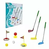 ZUNIPLEX Aktualisierte Fassung Minigolf Kinder,Golfschläger 5-7 Jahre,Einziehbare Golfschläger für einfaches Tragen,Minigolfschläger,Kinderspielzeug für Draußen und Drinnen(Verstärkter Club)