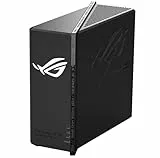 ASUS ROG Strix GS-BE18000 Tri-Band WiFi 7 Gaming Router (320 MHz Bandbreite, 4096-QAM, 8X 2.5G Ports, Mobile Game Mode, Aura RGB, AiMesh, VPN, bis zu 300m² Abdeckung)