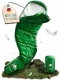 ONLYHIKE® Innovativer Sommerschlafsack kleines Packmaß & Ultraleicht [ab 750g] | Schlafsack Ultraleicht in Gr. M-XL | Mumienschlafsack Outdoor für erholsamen Schlaf beim Camping & Outdoor im Sommer