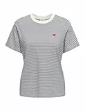 JDY Damen Jdypisa S/S Print Top JRS Noos T-Shirt, Cloud Dancer, M