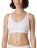 Schiesser Damen Soft BH mit Herausnehmbaren Pads Nahtlos - Classic Seamless,Weiss_181106,M