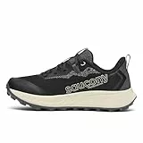 Saucony Herren Peregrine 15 Traillaufschuhe, schwarz / pearl, 10