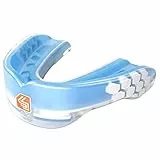 Shock Doctor Mundschutz Gel Max, blau(Transparent/Blua),Erwachsene (Alter : 11+)