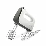 Philips Domestic Appliances HR3741/00 Handmixer, 450 W, 5 Geschwindigkeiten plus Turbo ,‎21.41 x 20.8 x 11.4 cm, weiß/schwarz