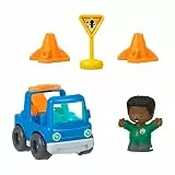 Fisher-Price Little People Spielzeugset Pannenhilfe mit Spielfigur und Fahrzeug, 5-teiliges Set für Kleinkinder ab 1 Jahr, JMT87