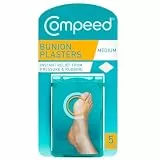 Compeed Bunion Plasters x5 - Instant Relief from Pressure and Rubbing - Medium Size
