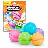 Bunch O Balloons Wiederverwendbare Wasserballons (6er-Pack) – Nachhaltige Wasserbomben aus weichem Silikon mit Magnetverschluss
