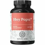 Nature Love Hey Papa - 120 Kapseln - 12 Inhaltsstoffe: Folsäure, Maca, Selen, Zink, L-Arginin, L-Carnitin, Q10, Vitamin C, B6, B12, D3 und E - vegan und laborgeprüft