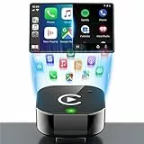 2026 Update 2-IN-1 Wireless CarPlay & Android Auto Adapter, Kabelloses CarPlay für iPhone & Android, Plug & Play, 5GHz No Delay, Auto Connect, USB-A & USB-C, für CarPlay-Fahrzeuge ab 2016