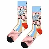 Happy Socks Super Mom Socken - Unisex, Mehrfarbig, 36-40, 1 Paar