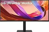 LG UltraWide 34U650A-B Monitor: 34' IPS, 3.440 x 1.440, 100Hz, HDR10, 21:9, kein Sync, HDMI/DP/USB-C/LAN, Schwarz.