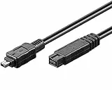PremiumCord FireWire 800-Kabel, 1394B, 9-polig-4-polig, 1,8 m