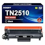 NOGIVY TN2510 TN-2510 Toner mit Chip Kompatibel für Brother TN2510XL TN 2510 TN-2510 Toner für Brother MFC-L2860DWE MFC-L2835DW MFC-L2827DW HL-L2400DWE MFC-L2800DW HL-L2447DW (Schwarz, 1er-Pack)