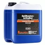 Optimal Products 5 Liter Spülkasten Entkalker mit Express-Wirkung nach 30 Minuten, 2 in 1 - Löst Kalk und reinigt den WC-Spülkasten