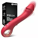 Cacuola Vibrator Dildo, Gebogene Schneller-Stoßfunktion Dildos Sex Spielzeug für die Frau, Präzise Stimulation des G Punkt Vibration für Frauen, Vibratorensets für Frauen Sexspielzeug