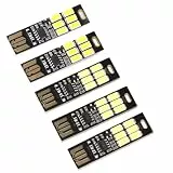 Vikye Mini LED Lamp Stick Touch Sensing USB Night Light Hervorragendes Laborforschungsinstitut, 5pcs
