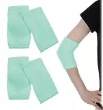 Classicseali 2 Paar Ellenbogenbandage Gel, Befeuchten Ellbogenschoner, Sport Ellenbogenbandage, Ellbogenschützer Baumwolle zum Ellenbogenschutz, Spa Feuchtigkeitspflege,Pflege Rissiger Haut