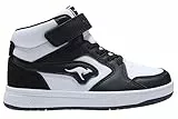 KangaROOS Unisex Kinder K-cp Hogan Ev Sneaker, Jet Black White, 34 EU