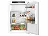 Bosch KIL22ADD1 Serie 6 Einbau-Kühlschrank mit Gefrierfach, 88 x 56 cm Nische, 119 L Kühlen & 15L Gefrieren, VitaFresh XXL, Hochstabile Türeinsätze, Eco Airflow, LED-Beleuchtung