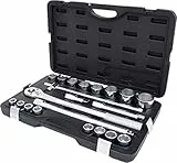 KS Tools 911.0721 3/4' Steckschlüssel-Satz, 21-tlg 6-kant