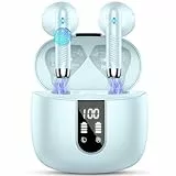 Bluetooth Kopfhörer, In Ear Kopfhörer Kabellos Bluetooth 5.3 Kabellose Kopfhörer mit 4 Mic, 2023 Neue ENC Noise Cancelling Wireless Earbuds 48H Tiefer Bass, IP7 Wasserdicht Ohrhörer LED-Anzeige