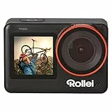 Rollei Actioncam one - Die Neue 4K Action-Cam mit 60FPS, 5 Meter Wasserdicht, ohne Gehäuse, 30 Meter mit Gehäuse und umfangreichen Zubehör