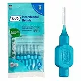 TePe Interdentalbürste, Original, Blau, 0,6 mm/ISO 3, 8 Stk., Plaque-Entfernung, effiziente Reinigung der Zahnzwischenräume, für mittelgroße Lücken