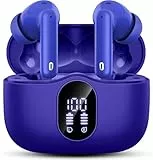 Btootos Bluetooth Kopfhörer, Kopfhörer Kabellos Bluetooth 5.4 Sport In Ear Kopfhörer mit 4 Mikrofon, 40 std Spielzeit, LED-Anzeige, ENC Lärmreduzierung, Tiefer Bass Ohrhörer für Arbeit und Studium